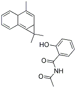 BENZOCAINE ACETYLSALICYLAMIDE Struktur