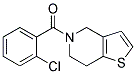 5-(2-CHLOROBENZOYL)-4,5,6,7-TETRAHYDROTHIENO[3,2-C]PYRIDINE Struktur