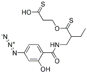 (P-AZIDOSALICYLAMIDO)ETHYL-1,3'-DITHIOPROPIONIC ACID Struktur