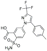 CELEBREX CARBOXYLIC ACID Struktur