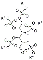 Mannose pentasulfate pentapotassium salt Struktur