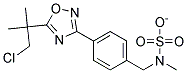 4-[5-(2-CHLORO-1,1-DIMETHYLETHYL)-1,2,4-OXADIAZOL-3-YL]PHENYL-N,N-DIMETHYLSULPHAMATE Struktur