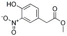 METHYL 2-(4-HYDROXY-3-NITROPHENYL)ACETAT Struktur