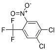 4,5-DICHLORO-2-NITROBENZOTRIFLUORID Struktur