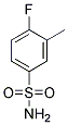 4-FLUORO-3-METHYLBENZENESULPHONAMID Struktur