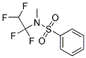 N-(2H-TETRAFLUOROETHYL)-N-METHYLBENZENESULPHONAMID Struktur