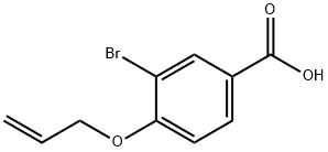 4-(ALLYLOXY)-3-BROMOBENZOIC ACID Struktur