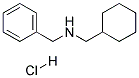 N-(CYCLOHEXYLMETHYL)(PHENYL)-METHANAMINEHYDROCHLORIDE Struktur