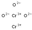 CHROMIUM(III) OXIDE SPUTTERING TARGET, 76.2MM (3.0IN) DIA X 3.18MM (0.125IN) THICK, 99.8% (METALS BASIS) Struktur