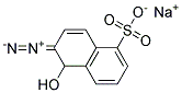 Sodium 2-diazo-1-naphthol-5-sulphonate Struktur