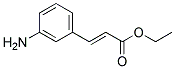 ethyl m-aminocinnamate Struktur