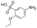 5-amino-2-ethoxybenzenesulphonic acid Struktur