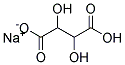 Sodium bitartrate anhydrous Struktur