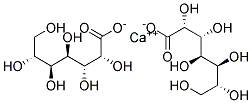 Glucoheptonic acid calcium salt Struktur