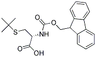 N-FMOC-S-tert-butyl-L-cysteine Struktur