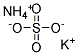 ammonium-potassium sulfate Struktur