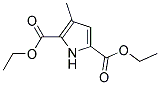 Diethyl 3-methylpyrrole-2,5-dicarboxylate Struktur