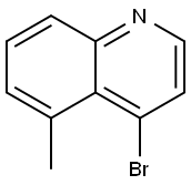 4-Bromo-5-methylquinoline Struktur