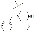 (2R,5R)-1-Benzyl-2-Tert-Butyl-5-Isopropyl-Piperazine Struktur