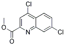 Methyl 4,7-Dichloro-2-Quinoline-Carboxylate Struktur