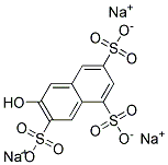 2-Naphthol-3,5,7-Trisulfonic Acid Trisodium Salt Struktur