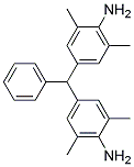 3,3',5,5'-Tetramethyl-4,4'-Diamino Diphenylphenylmethane Struktur