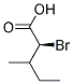 (S)-2-Bromo-3-Methyl-N-Valeric Acid Struktur