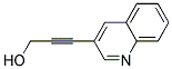 3-(3-Quinolyl)-2-Propyne-1-Ol Struktur