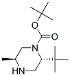 (2R,5S)-1-Boc-2-Tert-Butyl-5-Methyl-Piperazine Struktur