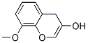 3-Hydroxy-8-Methoxy-Benzopyran Struktur