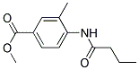 Methyl 3-Methyl-4-Butyramino Benzoate Struktur