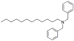 N,N-Dibenzyl Dodecylamine Struktur