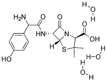 Amoxicillin trihydrate,powder Struktur