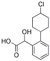 4'-Chloro-2-cyclohexyl mandelic acid Struktur