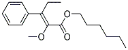 Ethyl hexyl methoxycinnamate Struktur