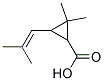 Chrysanthemie acid Struktur