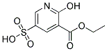 3-(Ethoxycarbonyl)-2-hydroxypyridine-5-sulphonic acid Struktur