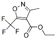 Ethyl 3-methyl-5-(trifluoromethyl)isoxazole-4-carboxylate Struktur