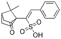 BENZYLIDENE CAMPHOR SULFONIC ACID Struktur