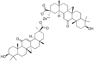 ZINC GLYCYRRHETINATE Struktur