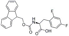 Fmoc-2,4-Difluoro-L-Phenylalanine Struktur