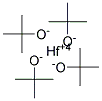 hafnium tert-buthoxide Struktur