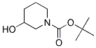 N-(t-Butoxy carboNyl)-3-piperidiNol Struktur