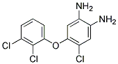 4-Chloro-5-(2,3-dichlorophenoxy)-o-Phenylenediamine Struktur