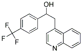 2-QUINOLIN-4-YL-1-(4-TRIFLUOROMETHYLPHENYL)ETHANOL 97% Struktur