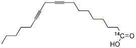 9,12-OCTADECADIYNOIC ACID [1-14C] Struktur