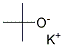 Potassium T-Butylate Struktur