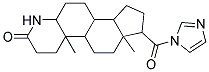 (2R,3R,4BS,6AS,7S,9AS,9BS)-7-(IMIDAZOLE-1-CARBONYL)-4A,6A-DIMETHYL-HEXADECAHYDRO-INDENO[5,4-F]QUINOLIN-2-ONE Struktur