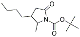 3-BUTYL-2-METHYL-5-OXOPYRROLIDINE-1-CARBOXYLIC ACID TERT-BUTYL ESTER Struktur