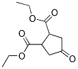 4-OXO-CYCLOPENTANE-1,2-DICARBOXYLIC ACID DIETHYL ESTER Struktur